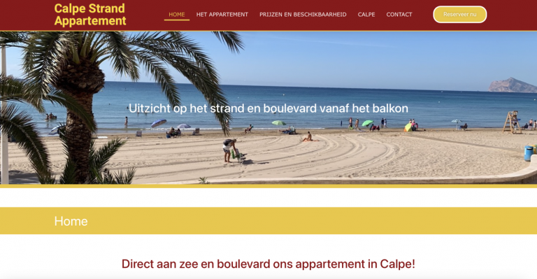 calpeappartement.nl